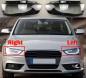 Preview: 2x Scheinwerferglas für Audi A4 12-15 Streuscheibe Abdeckung Linsen Links Rechts