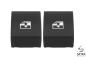 Preview: 2x Fensterheber Schalter für Opel Astra Tigra Zafira Knopf Fensterheber 13228881