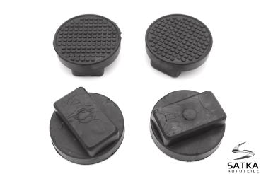 4x Aufnahme Wagenheber Hebebühne für BMW Wagenheberaufnahme Gummiadapter Klotz