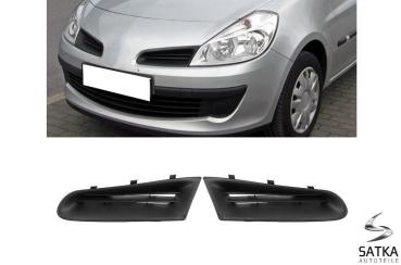 Lüftungsgitter Kühlergrill für Renault Clio Vorne Gitter Stoßstange Links Rechts