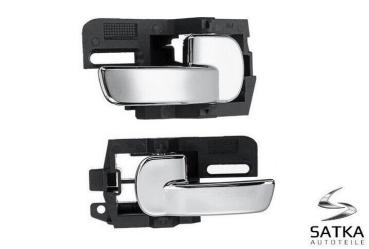 2x  Türgriff für Nissan Qashqai J10 JJ10 07-13 TÜRÖFFNER Innen L+R SET Chrom