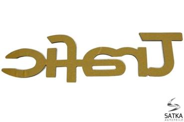 Trafic Schriftzug für Renault Trafic Typenschild Emblem Logo CHROM 8200112599