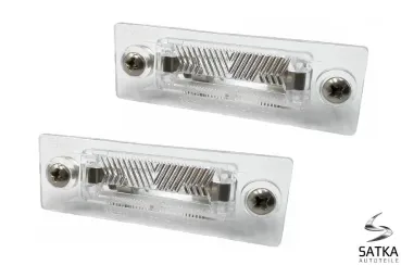 Preview: 2x Kennzeichenbeleuchtung für VW Golf Plus Passat T5 Skoda Superb 3B5943021