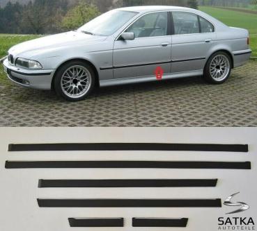 Türleisten Satz für BMW 5er E39 95-04 Sport Stoßleisten Zierleisten Set 6-Teilig