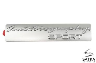 Autobiography Sport Schriftzug für Range Rover Typenschild Aufkleber Emblem Logo
