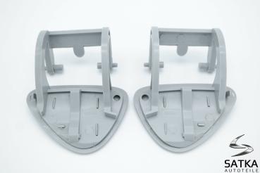 2x Abdeckkappe Scheinwerferreinigung für Mercedes W211 S211 Blende Links Rechts