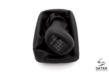 Schaltknauf für Mercedes W210 Elegance Schaltsack Leder 6 Gang A2102673710