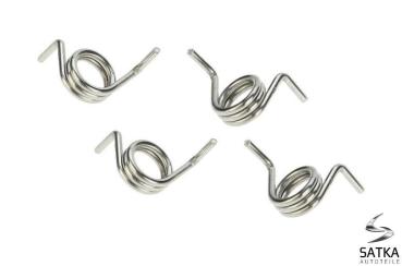 4x Türschloss Feder für Mercedes W203 W211 W209 Türfeder Reparatursatz L+R