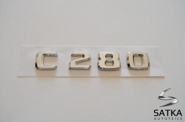 C280 Schriftzug für Mercedes Typenschild Aufkleber Emblem Logo A2028171515
