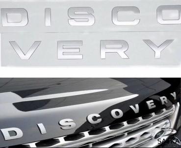 Discovery Schriftzug für Land Rover Typenschild Aufkleber Emblem Logo