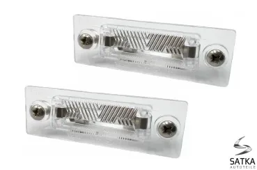 Preview: 2x Kennzeichenbeleuchtung für VW Golf Plus Passat T5 Skoda Superb 3B5943021