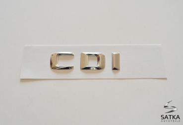 CDI Schriftzug für Mercedes Typenschild Aufkleber Emblem Logo A1768171015