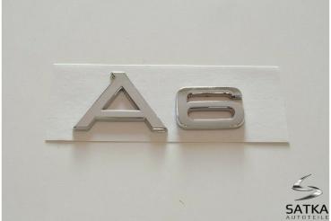 A6 Schriftzug für Audi Typenschild Aufkleber Emblem Logo 4F0853741