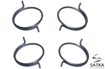 4x Feder Türverschluss für Mercedes W163 Reparatursatz Türschloss A1637302135