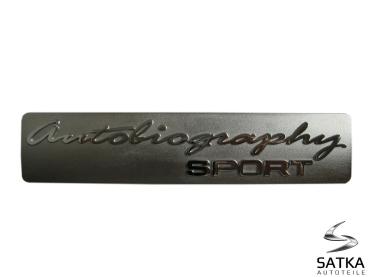 Autobiography Sport Schriftzug für Range Rover Typenschild Aufkleber Emblem Logo