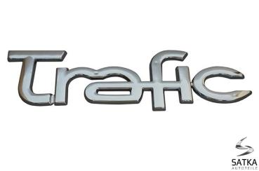 Trafic Schriftzug für Renault Trafic Typenschild Emblem Logo CHROM 8200112599