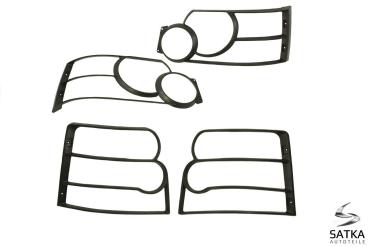 4x Lampenschutzgitter für Range Rover Sport 05-09 Vorne Hinten SET VUB501920