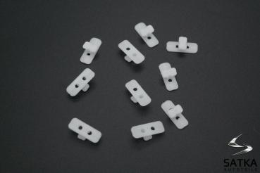 20x Zierleistenklammern Verschluss für Mercedes E-Klasse W124 S124 A0069887478