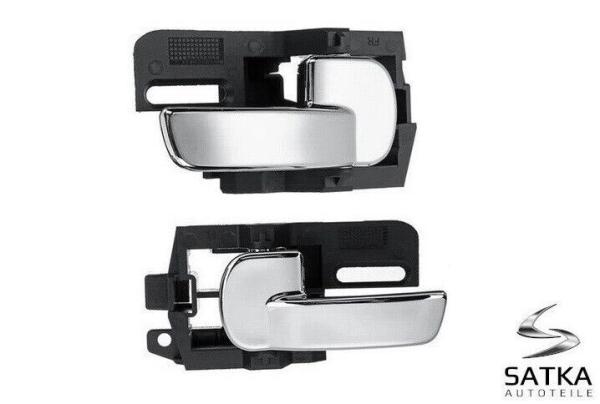 2x  Türgriff für Nissan Qashqai J10 JJ10 07-13 TÜRÖFFNER Innen L+R SET Chrom