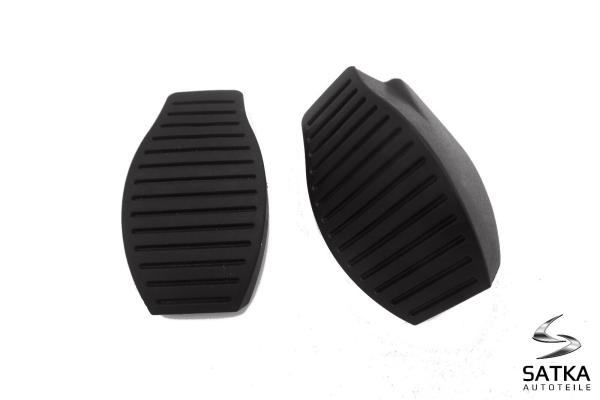 2x Kupplungspedal Bremspedal für Fiat Fiorino Opel Corsa Pedalbelag Kupplung Gummi Set