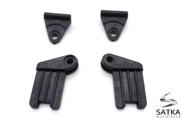 2x Sonnenschutzrollo Reparatursatz für BMW Mercedes Heckscheiben Vorhang Clip