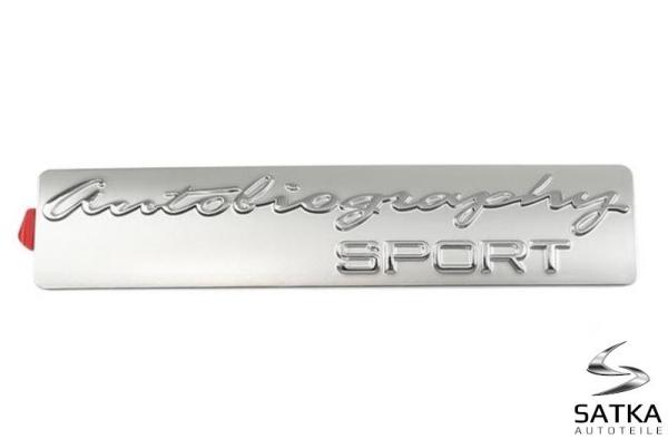 Autobiography Sport Schriftzug für Range Rover Typenschild Aufkleber Emblem Logo