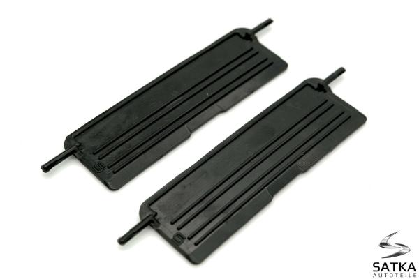 2x Dachträgerleiste Abdeckung für Mercedes W212 E-Klasse Abdeckung Dachreling