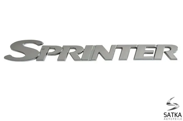 Sprinter Schriftzug für Mercedes Sprinter Typenschild Aufkleber Emblem Logo