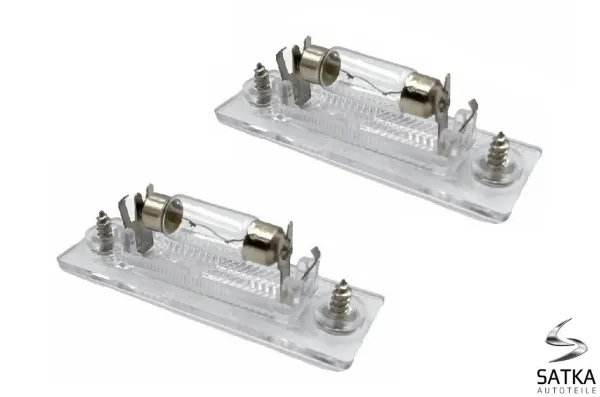 2x Kennzeichenbeleuchtung für VW Golf Plus Passat T5 Skoda Superb 3B5943021