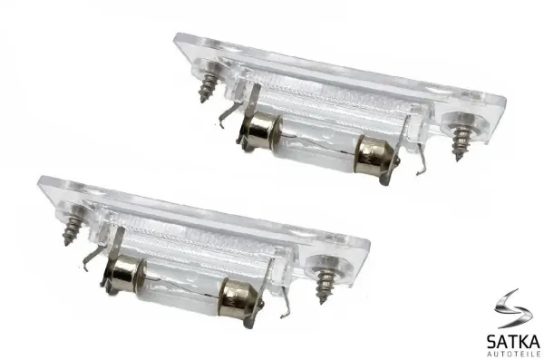 2x Kennzeichenbeleuchtung für VW Golf Plus Passat T5 Skoda Superb 3B5943021