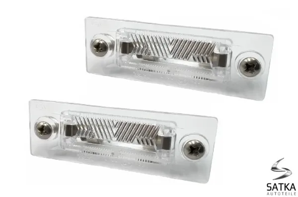 2x Kennzeichenbeleuchtung für VW Golf Plus Passat T5 Skoda Superb 3B5943021