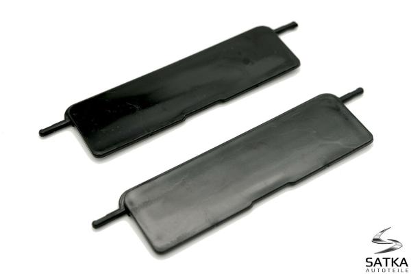 2x Dachträgerleiste Abdeckung für Mercedes W212 E-Klasse Abdeckung Dachreling