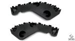 2x Stoßstangenhalter für Dacia Duster Halter Träger Hinten Links Rechts