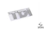 TDI Schriftzug für VW Typenschild Aufkleber Emblem Logo 5K0853675P 739